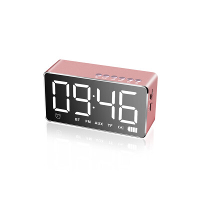 Multifunction LED Livingroom Alarm Clock Portable BT Wireless Mini Subwoofer Speaker with Mirror Function
Multifunction LED Livingroom Alarm Clock Portable BT Wireless Mini Subwoofer Speaker with Mirror Function
