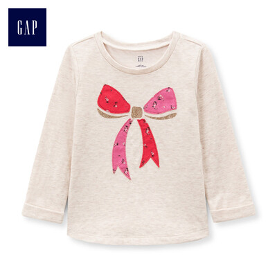 GAP flagship store female&child fun pattern long sleeve round neck T-shirt 356319 fresh bean sand green 12-18M
GAP flagship store female&child fun pattern long sleeve round neck T-shirt 356319 fresh bean sand green 12-18M