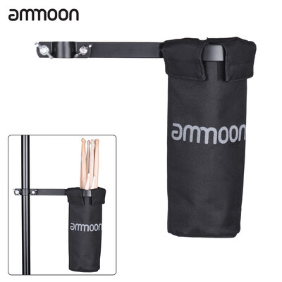 ammoon Drum Stick Holder Drumstick Bag 600D with Aluminum Alloy Clamp for Drum Stand
ammoon Drum Stick Holder Drumstick Bag 600D with Aluminum Alloy Clamp for Drum Stand