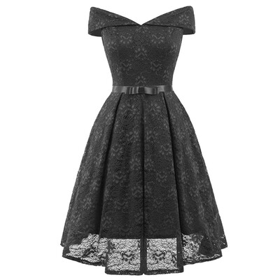 Free Shipping Short Women Lace Dresses Sexy Boat Neck Female Party Prom A-line Dress
Free Shipping Short Women Lace Dresses Sexy Boat Neck Female Party Prom A-line Dress