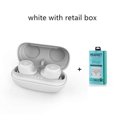 Remax TWS-2 Wireless Headset Bluetooth Earpieces Earbuds Twins Earphone With Charging box headphones Better than i7S Tws
Remax TWS-2 Wireless Headset Bluetooth Earpieces Earbuds Twins Earphone With Charging box headphones Better than i7S Tws