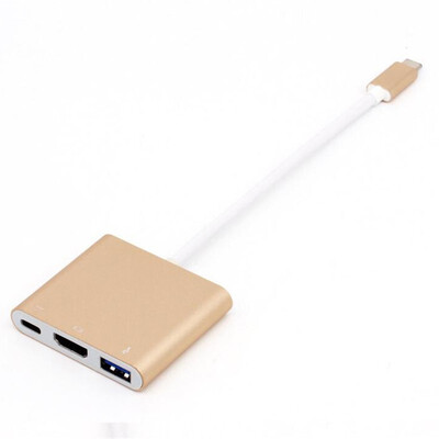 3 in 1 Hub Type C USB 31 to PD USB-C 4K 2K 1080p HDMI USB30 USB 30 Adapter For Apple Macbook
3 in 1 Hub Type C USB 31 to PD USB-C 4K 2K 1080p HDMI USB30 USB 30 Adapter For Apple Macbook