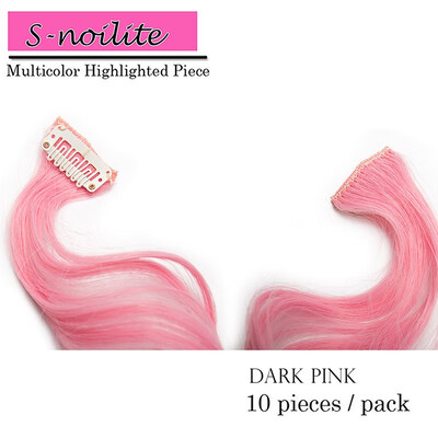 Colored Party Highlights Straight Hair Clip Extensions Heat-Resistant Synthetic Hair Extensions in Multiple Colors
Colored Party Highlights Straight Hair Clip Extensions Heat-Resistant Synthetic Hair Extensions in Multiple Colors