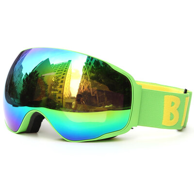 Adult Skiing Snowboarding Skating Goggles UV Protection Anti-fog Wide Spherical PC Lens Anti-slip Strap Helmet Compatible
Adult Skiing Snowboarding Skating Goggles UV Protection Anti-fog Wide Spherical PC Lens Anti-slip Strap Helmet Compatible