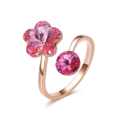 Bright Shining Sparkling 925 Sterling Silver Beautiful Flowers Ring for Women Girls Made with Swarovski Crystals Jewelry Sets Gift
Bright Shining Sparkling 925 Sterling Silver Beautiful Flowers Ring for Women Girls Made with Swarovski Crystals Jewelry Sets Gift