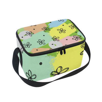 ALAZA Lunch Box Insulated Flowers Pattern Lunch Bag Large Cooler Tote Bagfor Men Women
ALAZA Lunch Box Insulated Flowers Pattern Lunch Bag Large Cooler Tote Bagfor Men Women