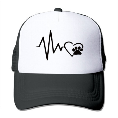 Fdreattyuny Dog Paw Heartbeat Fashion Baseball Cap for Men&Women Adjustable Mesh Trucker Hat
Fdreattyuny Dog Paw Heartbeat Fashion Baseball Cap for Men&Women Adjustable Mesh Trucker Hat