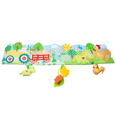 Crib Bumper Panel & Cloth Book in one With Rattle Teether Crib Around Liner Pad Educationl Toy Baby Room Decor Farm
Crib Bumper Panel & Cloth Book in one With Rattle Teether Crib Around Liner Pad Educationl Toy Baby Room Decor Farm