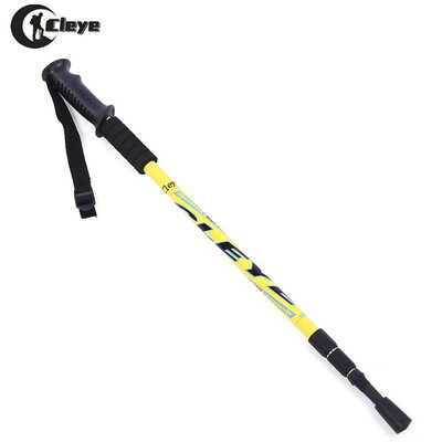 CLEYE 3 Joint Aluminum Alloy Anti-shock Trekking Straight Shank Alpenstock Climbing Pole Crutch
CLEYE 3 Joint Aluminum Alloy Anti-shock Trekking Straight Shank Alpenstock Climbing Pole Crutch