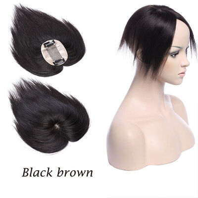 100 Density Human Hair Crown Toppers Silk Base Top Hair Pieces Clip in Hair Topper for Women with Thinning Hair
100 Density Human Hair Crown Toppers Silk Base Top Hair Pieces Clip in Hair Topper for Women with Thinning Hair