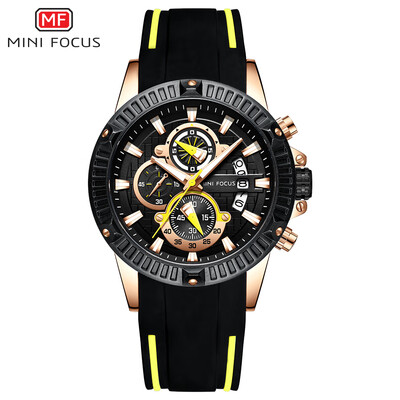 MINI FOCUS MF0244G Men Watch Silicone Strap Quartz Movement Simple Wristwatch Time Display Casual Waterproof Clock for Male
MINI FOCUS MF0244G Men Watch Silicone Strap Quartz Movement Simple Wristwatch Time Display Casual Waterproof Clock for Male
