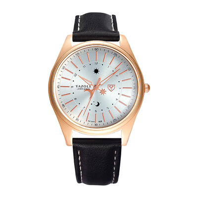YAZOLE 368 Leather Watch Men Top Brand Luxury Brand Wristwatch Male Clock Quartz Watch
YAZOLE 368 Leather Watch Men Top Brand Luxury Brand Wristwatch Male Clock Quartz Watch
