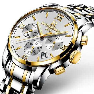 2018 New watch Men Wrist Watches Casual waterproof stainless steel Quartz watch calendar
2018 New watch Men Wrist Watches Casual waterproof stainless steel Quartz watch calendar