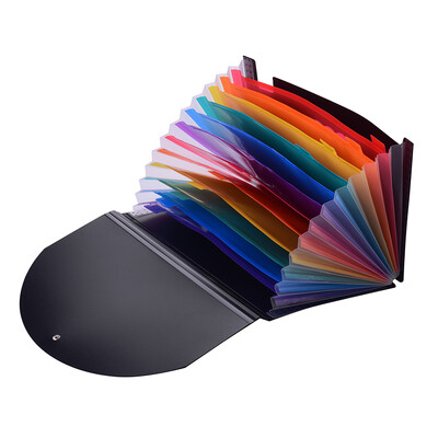 Accordian Expanding File Folder 12 Pockets Rainbow Coloured A4 Paper Filing Cabinet with Cover Receipt Organizer with File Guide a
Accordian Expanding File Folder 12 Pockets Rainbow Coloured A4 Paper Filing Cabinet with Cover Receipt Organizer with File Guide a