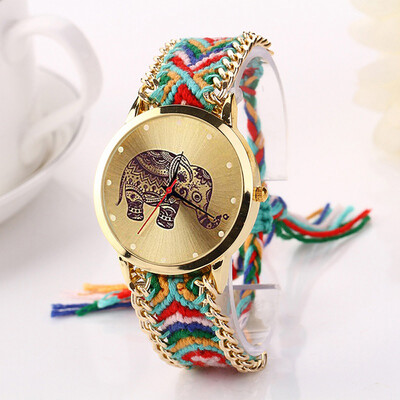 Automatic Mechanical Ethnic-style Man Woman Quartz Knit Elephant Watch Plush Band
Automatic Mechanical Ethnic-style Man Woman Quartz Knit Elephant Watch Plush Band