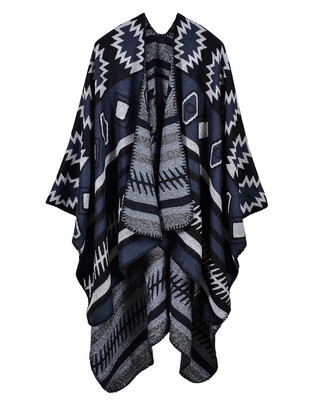 Women Poncho Scarf Cardigan Sweater Geometrical Print Warm Cape Shawl Long Scarves Pashmina Outwear
Women Poncho Scarf Cardigan Sweater Geometrical Print Warm Cape Shawl Long Scarves Pashmina Outwear