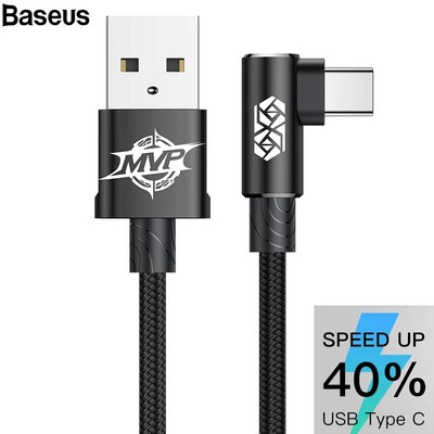 Baseus MVP USB Elbow Type-C Cable for Mobile Phone Samsuang Note 9 S8 HuaWei XiaoMi Qi Charging&Data Transfer
Baseus MVP USB Elbow Type-C Cable for Mobile Phone Samsuang Note 9 S8 HuaWei XiaoMi Qi Charging&Data Transfer