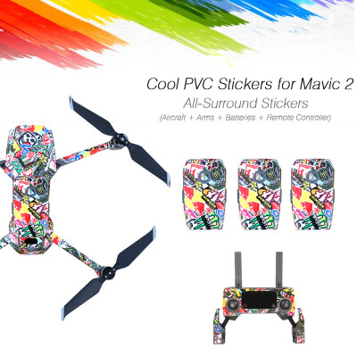 1 Set Waterproof PVC Stickers Claw Skin Protective Cover for DJI Mavic 2 Pro Zoom Drone Body Arm&Remote Controller
1 Set Waterproof PVC Stickers Claw Skin Protective Cover for DJI Mavic 2 Pro Zoom Drone Body Arm&Remote Controller