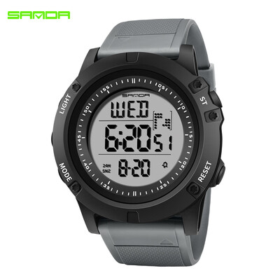 SANDA 372 Electronic Sport Watch Men Waterproof Watches Digital LED Back Light Wristwatch for Male Clock
SANDA 372 Electronic Sport Watch Men Waterproof Watches Digital LED Back Light Wristwatch for Male Clock