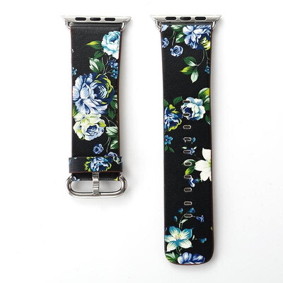 Floral Watch Strap For Apple Watch Strap Bands Leather Flower Straps Band 38mm42mm Bracelets With Adapter
Floral Watch Strap For Apple Watch Strap Bands Leather Flower Straps Band 38mm42mm Bracelets With Adapter
