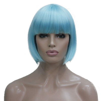 StrongBeauty Short Straight BOB Colored Wigs Cosplay Wigs with Neat Bangs Synthetic Wig COLOUR CHOICES
StrongBeauty Short Straight BOB Colored Wigs Cosplay Wigs with Neat Bangs Synthetic Wig COLOUR CHOICES