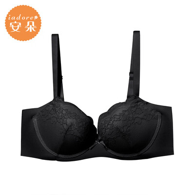 An Lifangs An Duo bra sexy lace anti-sagging underwear palm cup cup gathered bra female HB0150U black BLK 70B
An Lifangs An Duo bra sexy lace anti-sagging underwear palm cup cup gathered bra female HB0150U black BLK 70B