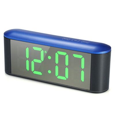 Digital Touch Control LED Mirror Clock USB Powered 12H24H °C°F Display Alarm Clock with Snooze Function Adjustable LED Luminance
Digital Touch Control LED Mirror Clock USB Powered 12H24H °C°F Display Alarm Clock with Snooze Function Adjustable LED Luminance