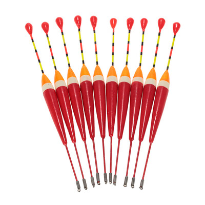 10pcs Multi-purpose Light Floaters Angling Equipment Fishing Floats Set Buoyant Bite Indicator Float Buoy
10pcs Multi-purpose Light Floaters Angling Equipment Fishing Floats Set Buoyant Bite Indicator Float Buoy