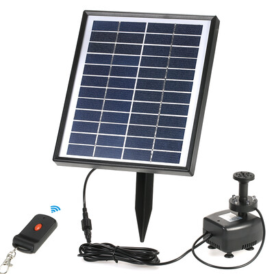 Anself 12V 5W Solar Power Brushless Water Pump Built-in Storage Battery Remote Control Submersible LED Pump Fountain for Garden Po
Anself 12V 5W Solar Power Brushless Water Pump Built-in Storage Battery Remote Control Submersible LED Pump Fountain for Garden Po