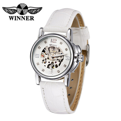WINNER Fashion OL Style Watch High Quality Hollowed-out Hand-winding Mechanical Women Wristwatch
WINNER Fashion OL Style Watch High Quality Hollowed-out Hand-winding Mechanical Women Wristwatch