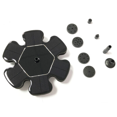 Multilateral Solar Panel Flower Shape Water Pump Small Garden Fountain Pool Water Fountain Outdoor Landscape
Multilateral Solar Panel Flower Shape Water Pump Small Garden Fountain Pool Water Fountain Outdoor Landscape