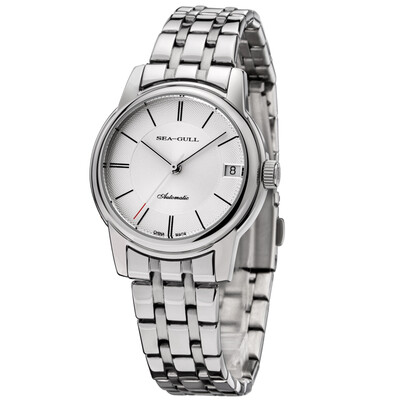Seagull watch National series automatic mechanical womens watch simple casual business calendar steel watch D816405L
Seagull watch National series automatic mechanical womens watch simple casual business calendar steel watch D816405L