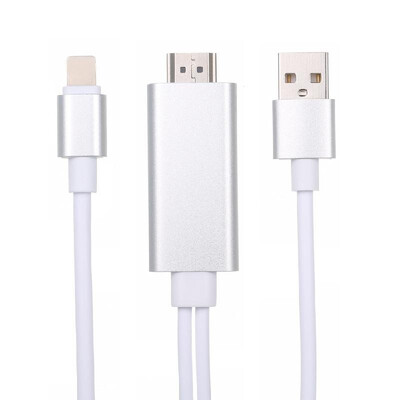 USB to HDMI HDTV AV Cable Adapter for i-Phone 77Plus6S6Plus5S5 Charging Adapter Cable Rose Gold
USB to HDMI HDTV AV Cable Adapter for i-Phone 77Plus6S6Plus5S5 Charging Adapter Cable Rose Gold
