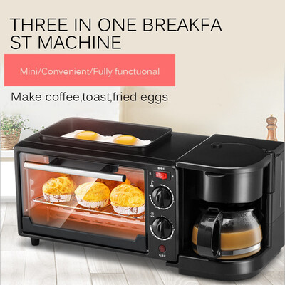 NeillieN Multifunctional Breakfast Machine Household Trinity Coffee Oven toaster Mini Electric OvenFried eggs roast meat
NeillieN Multifunctional Breakfast Machine Household Trinity Coffee Oven toaster Mini Electric OvenFried eggs roast meat
