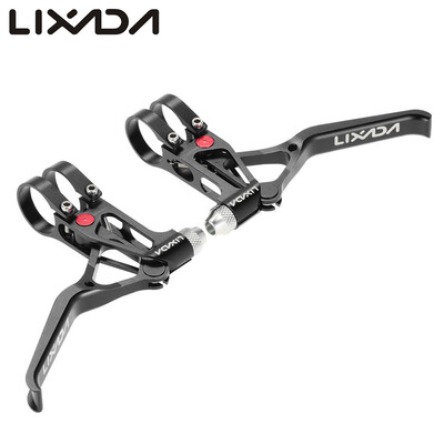 Lixada Bicycle CNC Aluminum Brake Lever MTB Mountain Bike 3 Fingers Mechanical Brake Levers 1 Pair
Lixada Bicycle CNC Aluminum Brake Lever MTB Mountain Bike 3 Fingers Mechanical Brake Levers 1 Pair