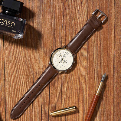 Fossil watches European&American fashion trend waterproof quartz mens watch classic mens fashion watch casual simple retro white dial brown belt mens watch FS5380
Fossil watches European&American fashion trend waterproof quartz mens watch classic mens fashion watch casual simple retro white dial brown belt mens watch FS5380