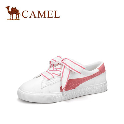 Camel CAMEL ladies playful girl color matching two-color lace flat white shoes A91571603 white pink 35
Camel CAMEL ladies playful girl color matching two-color lace flat white shoes A91571603 white pink 35