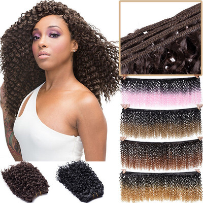 8 inch Weave Hair Extension Afro Kinky Curly Weft Hair Weave Bundles Synthetic Braid Hair Mambo Twist Ombre Hair for Women
8 inch Weave Hair Extension Afro Kinky Curly Weft Hair Weave Bundles Synthetic Braid Hair Mambo Twist Ombre Hair for Women