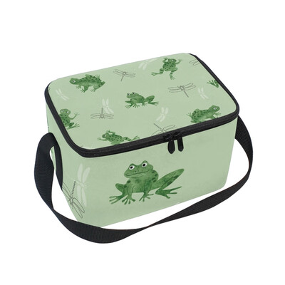 ALAZA Insulated Lunch Box Watercolor Frogs Lunch Bag for Men Women Portable Tote Bag Cooler Bag
ALAZA Insulated Lunch Box Watercolor Frogs Lunch Bag for Men Women Portable Tote Bag Cooler Bag