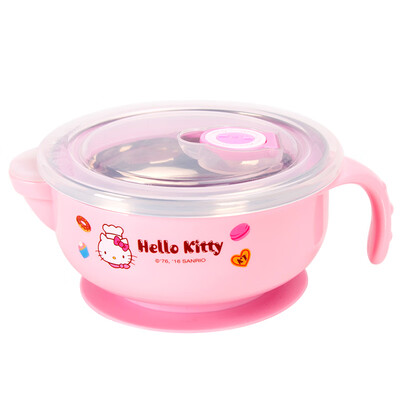 HELLO KITTY Hello Kitty Childrens Tableware Baby Childrens Bowl Cup Soup Bowl Stainless Steel Cover Anti-scalding Training Bowl Water Insulation 37824P Pink 300ML Single Handle Bowl Color
HELLO KITTY Hello Kitty Childrens Tableware Baby Childrens Bowl Cup Soup Bowl Stainless Steel Cover Anti-scalding Training Bowl Water Insulation 37824P Pink 300ML Single Handle Bowl Color