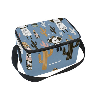 ALAZA Lunch Box Vintage Llama Insulated Lunch Bag Large Cooler Tote Bagfor Men Women
ALAZA Lunch Box Vintage Llama Insulated Lunch Bag Large Cooler Tote Bagfor Men Women