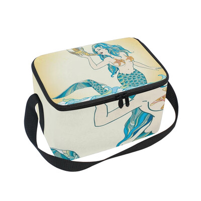 ALAZA Insulated Lunch Box Mermaid With Horn Lunch Bag for Men Women Portable Tote Bag Cooler Bag
ALAZA Insulated Lunch Box Mermaid With Horn Lunch Bag for Men Women Portable Tote Bag Cooler Bag