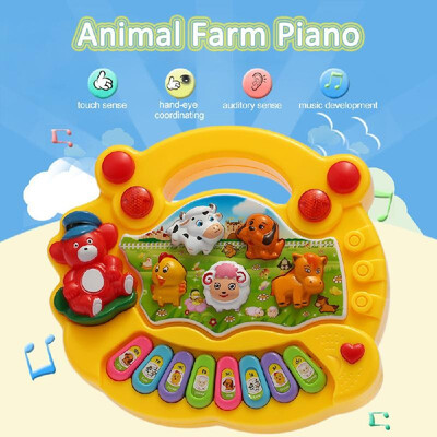 Coolplay Baby Kids Toddler Musical Educational Animal Farm Piano Electronic Keyboard Music Development Kids Toy
Coolplay Baby Kids Toddler Musical Educational Animal Farm Piano Electronic Keyboard Music Development Kids Toy