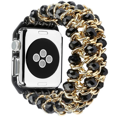 2018 new ladies bracelet beads for Apple Watch Apple Watch chain crystal bracelet iWatch handmade jewelry chain
2018 new ladies bracelet beads for Apple Watch Apple Watch chain crystal bracelet iWatch handmade jewelry chain
