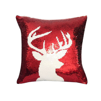 Christmas Themes Magic Reversible Sequins Glitter Pillowcase Car Sofa Cushion Covers Square Throw Pillow Case Sofa Home Decor
Christmas Themes Magic Reversible Sequins Glitter Pillowcase Car Sofa Cushion Covers Square Throw Pillow Case Sofa Home Decor