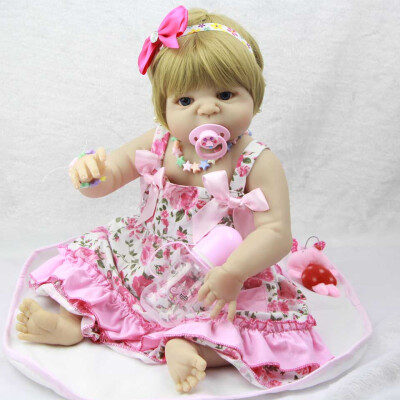 Fashion 23 Inch Baby Alive Girl Doll Realistic 55 cm Silicone Full Body Babies Doll Reborn Toy For Kids Christmas Gift Can Bath
Fashion 23 Inch Baby Alive Girl Doll Realistic 55 cm Silicone Full Body Babies Doll Reborn Toy For Kids Christmas Gift Can Bath