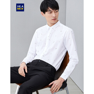 HLA Haishus Parents Sleeve Casual Shirt Men 2019 Summer New Fashion Pattern Comfortable Breathable Long Lining HNEAD2R074A Bleaching Pattern 74180104A43
HLA Haishus Parents Sleeve Casual Shirt Men 2019 Summer New Fashion Pattern Comfortable Breathable Long Lining HNEAD2R074A Bleaching Pattern 74180104A43
