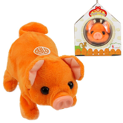 Yazhijie childrens toys boys&girls 1-6 years old electric plush toy pig birthday holiday Liuyi gift Fu pig orange handsome
Yazhijie childrens toys boys&girls 1-6 years old electric plush toy pig birthday holiday Liuyi gift Fu pig orange handsome