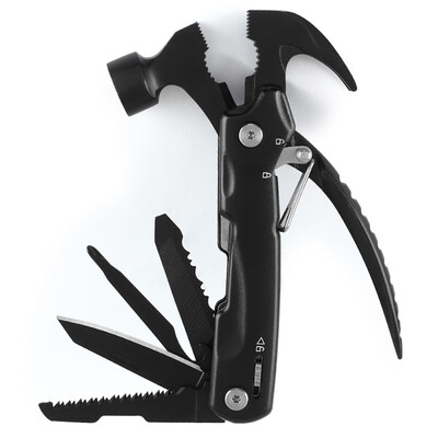 55 Multi-tool Hammer Outdoor Multi-functional Claw Hammer Pliers Folding Cutter Sawtooth Bottle Opener Screwdriver Scale Saw Ha
55 Multi-tool Hammer Outdoor Multi-functional Claw Hammer Pliers Folding Cutter Sawtooth Bottle Opener Screwdriver Scale Saw Ha