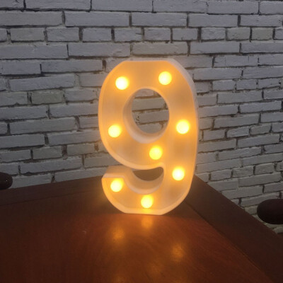 NeillieN Twenty-six LED alphabetic lights decorative modelling lights plastic alphabetic digital night lightsDecorative lamp
NeillieN Twenty-six LED alphabetic lights decorative modelling lights plastic alphabetic digital night lightsDecorative lamp